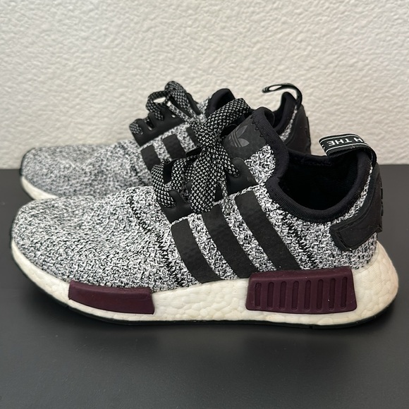 Worn adidas NMD shoe kids/womens - Picture 4 of 9